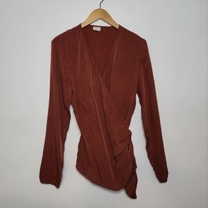Aritzia Babaton Wren Wrap Top Size L